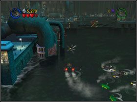 Free Play: By zdobyć Kanistry z dwóch górnych screenów, potrzebny Ci Killer Crocs Swamp Rider oraz łódź podwodna - Batboat Battle (cz.1) | Heros Episode 2 | LEGO Batman The Videogame - LEGO Batman: The Videogame - poradnik do gry