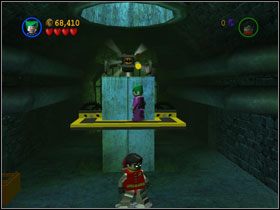 Free Play: Napraw windę na końcu korytarza, następnie uruchom generator Jokerem i zabierz Kanister (#10) - Under the City (cz.3) | Heros Episode 2 | LEGO Batman The Videogame - LEGO Batman: The Videogame - poradnik do gry