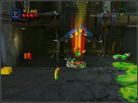 Po prawej znajdziesz Attract Suit dla Robina - Jokers Home Turf (cz.1) | Heros Episode 3 | LEGO Batman The Videogame - LEGO Batman: The Videogame - poradnik do gry
