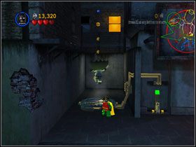 Zniszcz niebieskie kontenery i budkę telefoniczną - In the Dark Night (cz.1) | Heros Episode 3 | LEGO Batman The Videogame - LEGO Batman: The Videogame - poradnik do gry