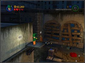 Free Play: Użyj Heat Protection Suit, by zbudować drabinę z czerwonych klocków - In the Dark Night (cz.3) | Heros Episode 3 | LEGO Batman The Videogame - LEGO Batman: The Videogame - poradnik do gry