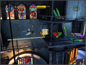 Przeleć Batmanem na drugą stronę i przekręć wajchę, by Robin mógł się przedostać - To the Top of the Tower (cz.2) | Heros Episode 3 | LEGO Batman The Videogame - LEGO Batman: The Videogame - poradnik do gry