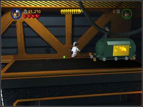 Obróć wajchę i idź na górę zniszczyć drugi generator - An Enterprising Theft (cz.2) | Villiant Episode 4 | LEGO Batman The Videogame - LEGO Batman: The Videogame - poradnik do gry