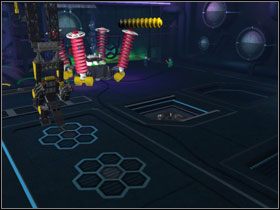 Do pomieszczenia po prawej możesz wejść postacią odporną na toksyny - An Enterprising Theft (cz.3) | Villiant Episode 4 | LEGO Batman The Videogame - LEGO Batman: The Videogame - poradnik do gry