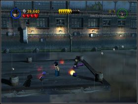 Przesuń brązowy stragan stojący na platformie dla ciężarówki - Rocking the Dock (cz.1) | Villiant Episode 5 | LEGO Batman The Videogame - LEGO Batman: The Videogame - poradnik do gry