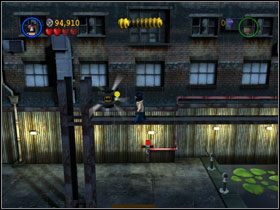 Teraz idź w lewo do samego końca - znajdziesz Kanister (#9) - Rocking the Dock (cz.3) | Villiant Episode 5 | LEGO Batman The Videogame - LEGO Batman: The Videogame - poradnik do gry