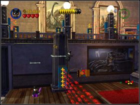 Przeskocz Kobietą-Kotem ponad laserami i zniszcz ich zasilanie - Stealing the Show (cz.2) | Villiant Episode 5 | LEGO Batman The Videogame - LEGO Batman: The Videogame - poradnik do gry