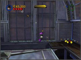 Wespnij się na balkonik i pociągnij za obie dźwignie - Stealing the Show (cz.3) | Villiant Episode 5 | LEGO Batman The Videogame - LEGO Batman: The Videogame - poradnik do gry