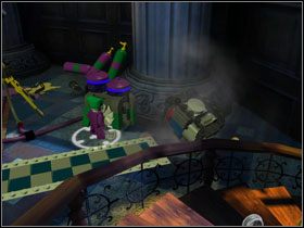 Przejdź pod ołtarz i uruchom generator - Dying of Laughter | Villiant Episode 6 | LEGO Batman The Videogame - LEGO Batman: The Videogame - poradnik do gry