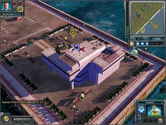 Szpital jest szczególnie przydatny, gdy wykorzystujesz w walce piechotę. - Porady ogólne - Command & Conquer: Red Alert 3 - poradnik do gry