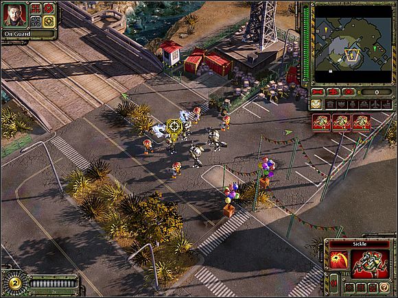 Uratowani żołnierze Tesla dobrze radzą sobie z pojazdami. - Krasna-45 - Opis przejścia (cz.2) - Sowieci - Command & Conquer: Red Alert 3 - poradnik do gry