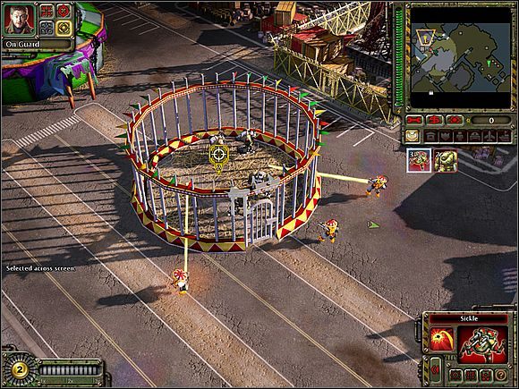 Uwięzieni żołnierze przyłączą się do Ciebie, gdy tylko ich uwolnisz. - Krasna-45 - Opis przejścia (cz.2) - Sowieci - Command & Conquer: Red Alert 3 - poradnik do gry