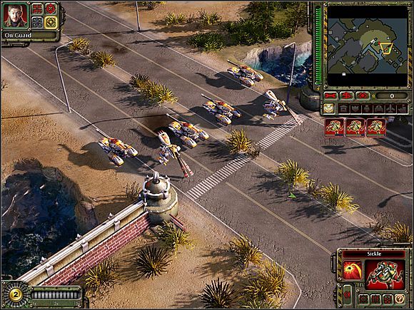 Zaraz za czołgami znajdziesz skrzynki umożliwiające naprawę jednostek - Krasna-45 - Opis przejścia (cz.3) - Sowieci - Command & Conquer: Red Alert 3 - poradnik do gry