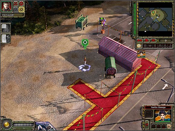 Gdy się do niej zbliżysz, pojawi się jej obstawa w postaci szeregowych żołnierzy Imperium - Krasna-45 - Opis przejścia (cz.4) - Sowieci - Command & Conquer: Red Alert 3 - poradnik do gry