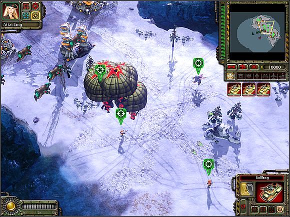 Zhana, dowódca asystujący Ci w tej misji, uczyni to samo - Władywostok - Opis przejścia (cz.1) - Sowieci - Command & Conquer: Red Alert 3 - poradnik do gry