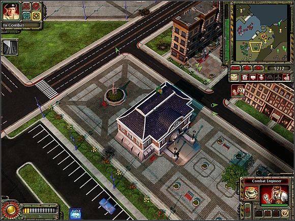 Kolejne banki w południowej części mapy są pilnowane przez wrogie jednostki - Genewa - Opis przejścia (cz.2) - Sowieci - Command & Conquer: Red Alert 3 - poradnik do gry