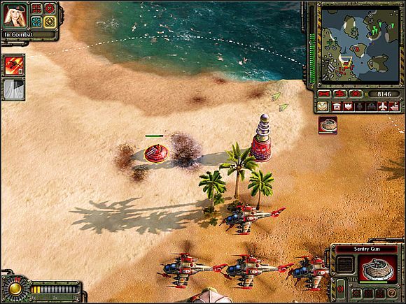 Twój sojusznik zapewne zajmie wyspę na północy - Mykonos - Opis przejścia (cz.1) - Sowieci - Command & Conquer: Red Alert 3 - poradnik do gry