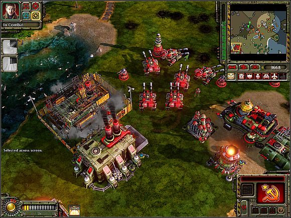 Podczas tej budowy rozkaż swojemu sojusznikowi skupienie się na bazie Naomi [4] - Góra Fuji - Opis przejścia (cz.3) - Sowieci - Command & Conquer: Red Alert 3 - poradnik do gry