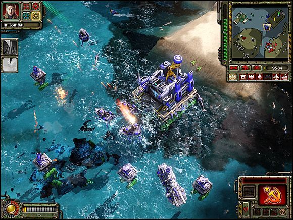 Istnieje spora szansa na to, że Tanya sama do Ciebie przypłynie - Nowy Jork - Opis przejścia (cz.2) - Sowieci - Command & Conquer: Red Alert 3 - poradnik do gry