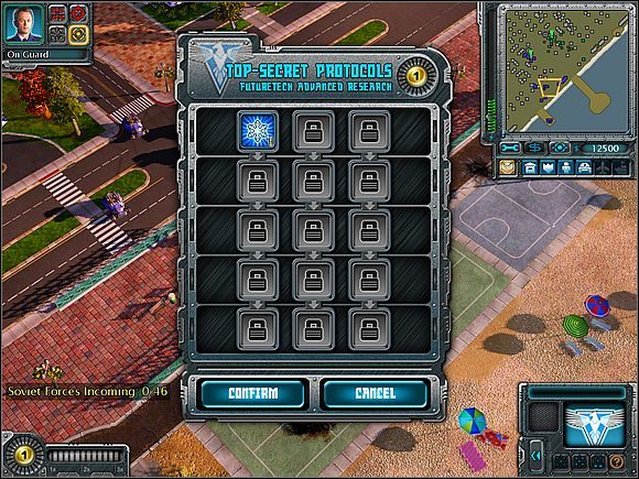 Dopiero, gdy zjawią się sterowce Kirowa, każ żołnierzom wyjść z pojazdów Multigunner IFV - Brighton - Opis przejścia (cz.3) - Alianci - Command & Conquer: Red Alert 3 - poradnik do gry