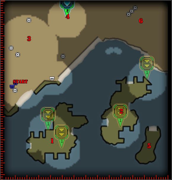 1 - Cannes - Mapa - Alianci - Command & Conquer: Red Alert 3 - poradnik do gry