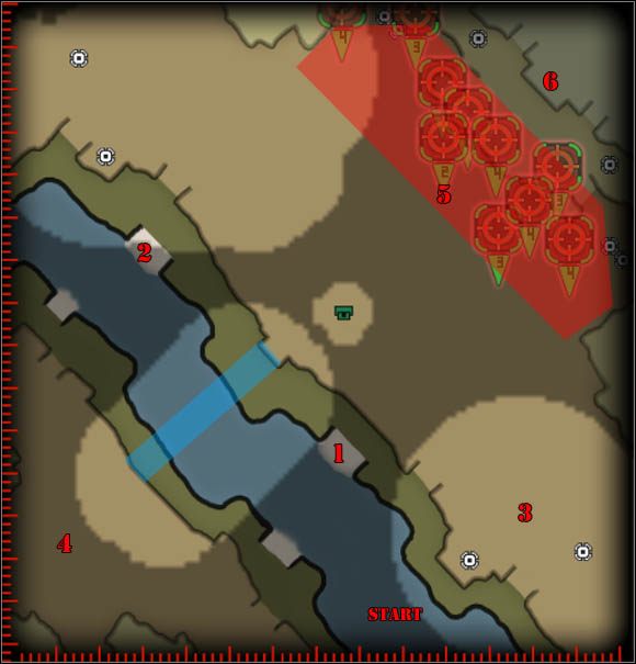 1 - Heidelberg - Mapa - Alianci - Command & Conquer: Red Alert 3 - poradnik do gry