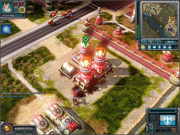 Po zniszczeniu reaktorów przeciwnik sprzeda część swoich systemów obronnych - Heidelberg - Opis przejścia (cz.1) - Alianci - Command & Conquer: Red Alert 3 - poradnik do gry