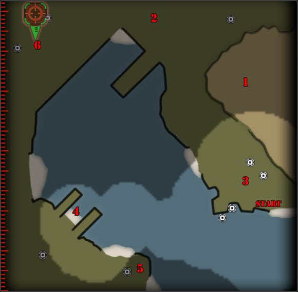 1 - Gibraltar - Mapa - Alianci - Command & Conquer: Red Alert 3 - poradnik do gry