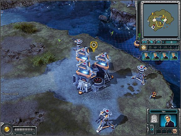 To samo zrób z dwoma kolejnymi generatorami - Morze Północne - Opis przejścia (cz.1) - Alianci - Command & Conquer: Red Alert 3 - poradnik do gry