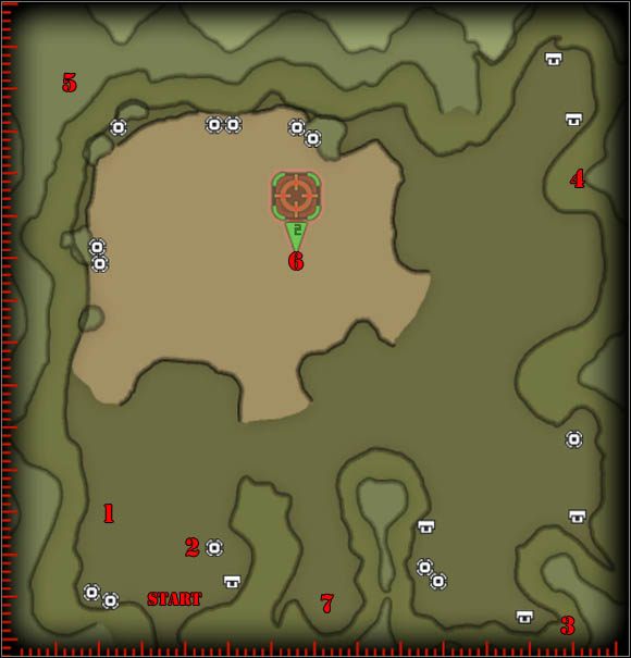 1 - Góra Rushmore - Mapa - Alianci - Command & Conquer: Red Alert 3 - poradnik do gry