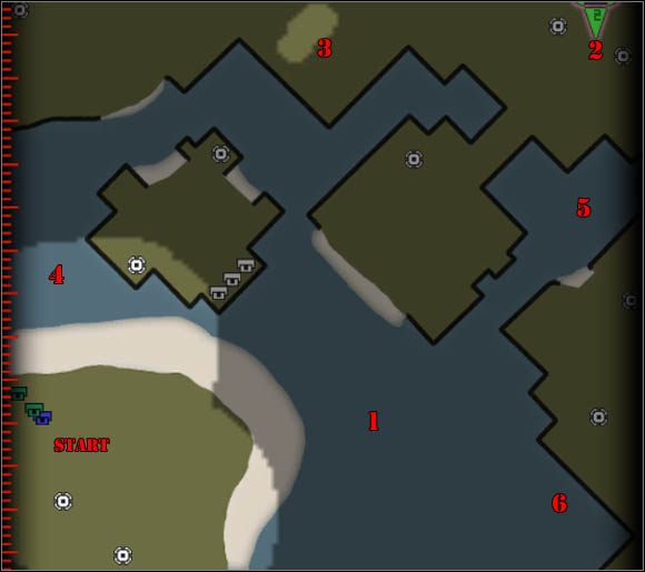 1 - Nabrzeże w Tokio - Mapa - Alianci - Command & Conquer: Red Alert 3 - poradnik do gry