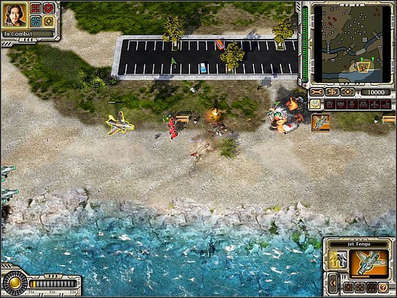 Gdy MCV dotrze na suchy ląd, rozłóż je - Stalingrad - Opis przejścia (cz.1) - Japonia - Command & Conquer: Red Alert 3 - poradnik do gry