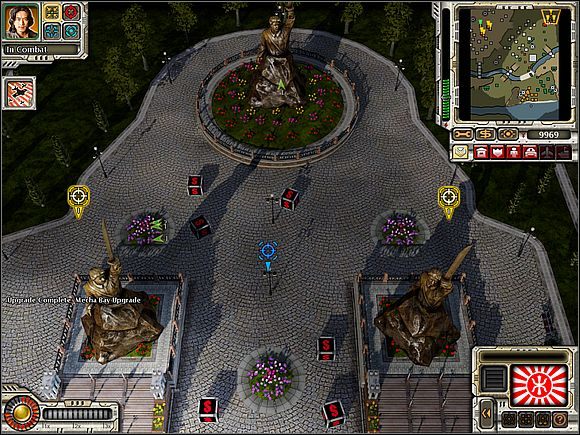 Naciśnij również przycisk znajdujący się w lewym dolnym rogu ekranu - Stalingrad - Opis przejścia (cz.1) - Japonia - Command & Conquer: Red Alert 3 - poradnik do gry