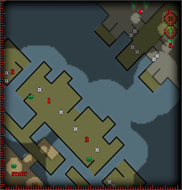 1 - Jokohama - Mapa - Japonia - Command & Conquer: Red Alert 3 - poradnik do gry