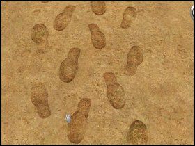 Dojdziesz do szopy, przed którą widać odciski butów - Brat przeciw bratu (Brother against Brother) cz.2 - The Hardy Boys: The Hidden Theft - poradnik do gry