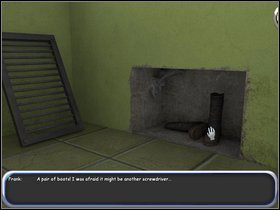 Teraz idź do pomieszczenia, gdzie za materacem znajduje się kratka wentylacyjna - Brat przeciw bratu (Brother against Brother) cz.4 - The Hardy Boys: The Hidden Theft - poradnik do gry