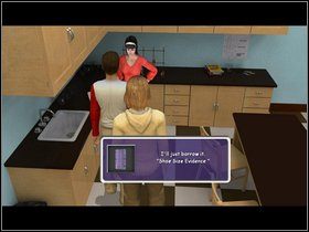 Potem poproś ją o pomoc w zbadaniu śladów błota oraz szmatki znalezionej wraz z peruką - Brat przeciw bratu (Brother against Brother) cz.5 - The Hardy Boys: The Hidden Theft - poradnik do gry