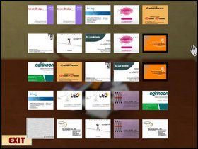 Skieruj się do szklanej wazy z wizytówkami, stojącej na stoliku w zakładzie - Brat przeciw bratu (Brother against Brother) cz.5 - The Hardy Boys: The Hidden Theft - poradnik do gry