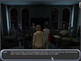 Gdy skończysz, otworzy się sekretne przejście w miejscu pustej ściany - To jest we krwi (Its In the blood) cz.3 | The Hardy Boys The Hidden Theft - The Hardy Boys: The Hidden Theft - poradnik do gry