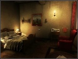 Po krótkiej wstawce filmowej, zwróć uwagę na lustro w swoim pokoju - 8. Vladovista, dzień 3 | Dracula 3 The Path of the Dragon - Dracula 3: The Path of the Dragon - poradnik do gry