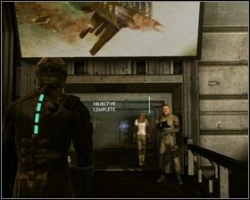 Zanim wyjdziemy ze statku, wchodzimy do małego pomieszczenia po lewej, znajdziemy tam Mały zestaw medyczny - Nowe transporty (cz.1) | Rozdział 01 | Solucja Dead Space - Dead Space - poradnik do gry