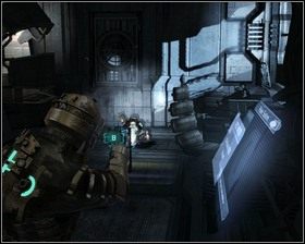 Po wejściu do pokoju kierownika wydobycia czeka na nas kilka potworów, pokonamy je bez większego problemu - Nieuchronna zagłada (cz.2) | Rozdział 04 | Solucja Dead Space - Dead Space - poradnik do gry