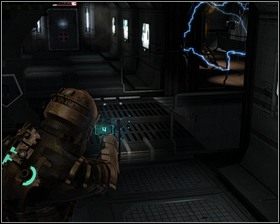 Poruszającą się platformę spowalniamy, zabijamy potwora - Zgubne oddanie (cz.1) | Rozdział 05 | Solucja Dead Space - Dead Space - poradnik do gry