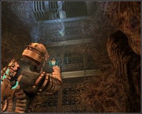 Wchodzimy do obszaru o zerowej grawitacji, wskakujemy do komory - Groźne środowisko (cz.4) | Rozdział 06 | Solucja Dead Space - Dead Space - poradnik do gry