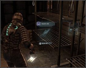 Na dole będziemy musieli zabić kilka potworów by móc spokojnie przeszukać otoczenie - W próżnię (cz.2) | Rozdział 07 | Solucja Dead Space - Dead Space - poradnik do gry