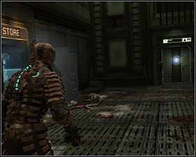 W koszarach czeka nas walka z chordą przeciwników - Martwy po przybyciu (cz.2) | Rozdział 09 | Solucja Dead Space - Dead Space - poradnik do gry