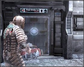 Dochodzimy do drzwi za którymi są Koje bloku sypialnego B - Koniec dni (cz.1) | Rozdział 10 | Solucja Dead Space - Dead Space - poradnik do gry