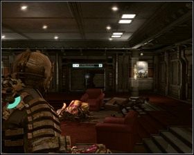 Na wejściu wita nas gromada grubasów, gdy ich zabijemy z ich wnętrzności zaczną wypełzać znane nam potwory - Koniec dni (cz.3) | Rozdział 10 | Solucja Dead Space - Dead Space - poradnik do gry