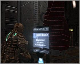 Otwieramy most, spowalniamy go i pchamy znak - Martwa przestrzeń (cz.3) | Rozdział 12 | Solucja Dead Space - Dead Space - poradnik do gry