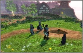 Czym prędzej wróć do Gildii, gdzie uzyskasz dalsze informacje od Teresy - Bohater Siły, Bohater Woli | Fabuła w Fable II - Fable II - poradnik do gry